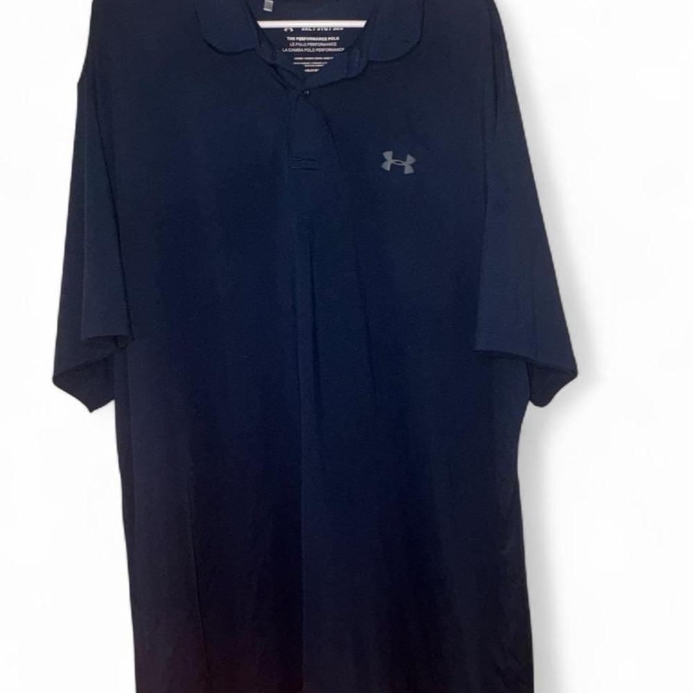 Under Armour navy blue polo shirt size 3XL